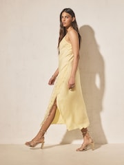Gold Forever Comfort® High Heel Strappy Sandals - Image 6 of 10