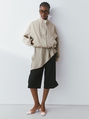 Taupe Brown Forever Comfort® Toecap Slingback Heels - Image 8 of 9