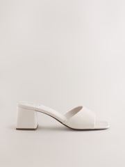 Bone Forever Comfort® Block Heel Mules - Image 1 of 8
