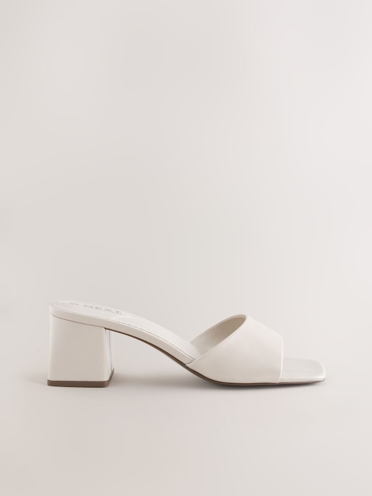 Bone Forever Comfort® Block Heel Mules - Image 1 of 8