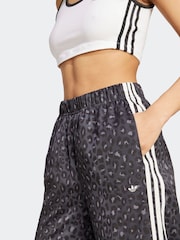 adidas Originals Animal Wide Leg Satin Trousers - Image 4 of 6