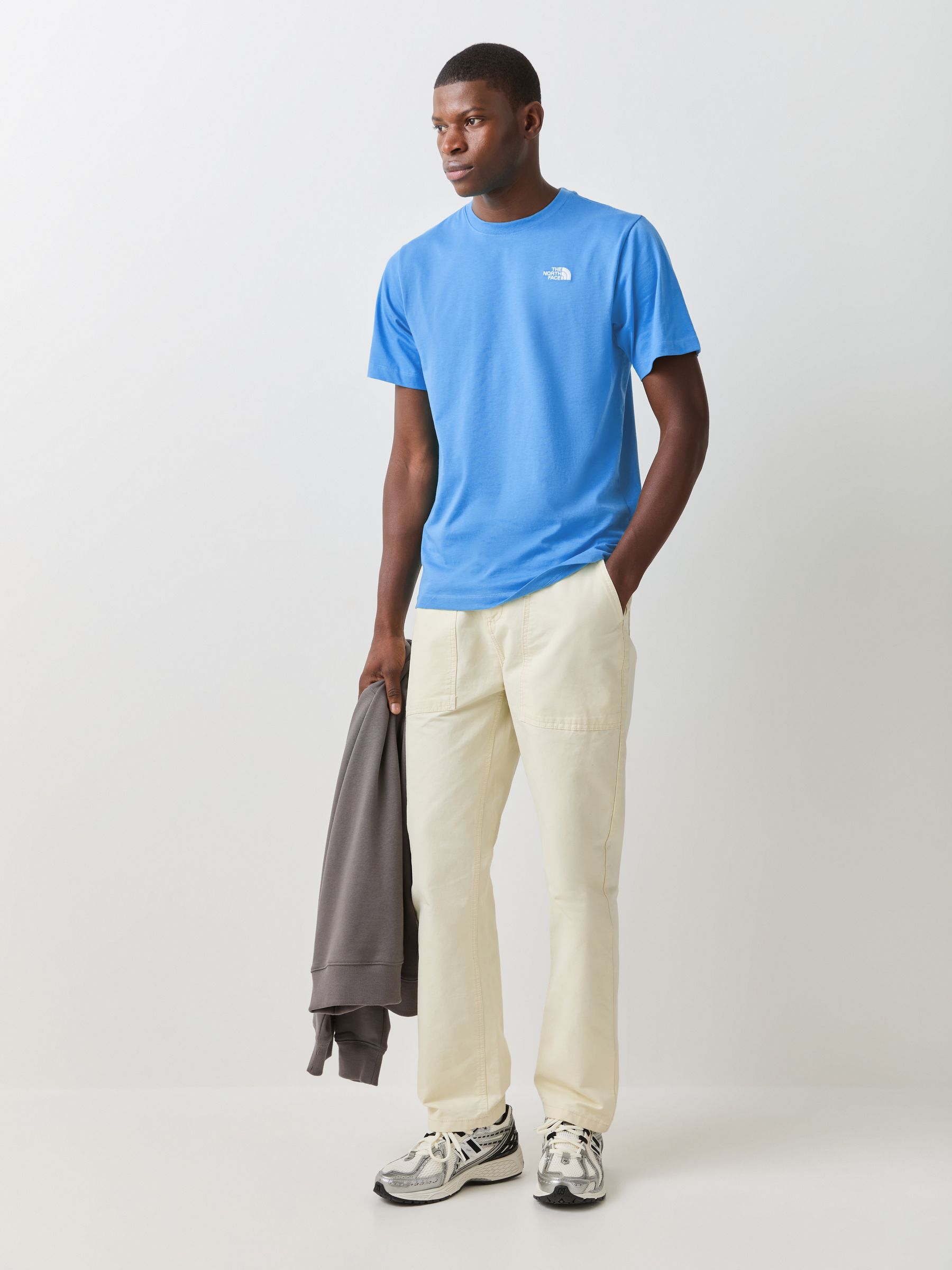 Next：日本 ブルー - The North Face Simple Dome Tシャツ from Next Japan