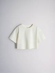 The Set 5 Pack Cropped Oversized T-Shirt Pink/Purple/White - Image 9 of 13