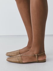 Camello - Forever Comfort® Point To Hurache Zapatos planos - Imagen 3 de 9