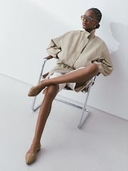 Camello - Forever Comfort® Point To Hurache Zapatos planos - Imagen 5 de 9