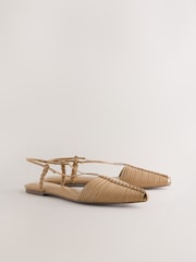 Camello - Forever Comfort® Point To Hurache Zapatos planos - Imagen 6 de 9