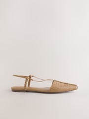 Camello - Forever Comfort® Point To Hurache Zapatos planos - Imagen 7 de 9