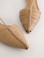 Camello - Forever Comfort® Point To Hurache Zapatos planos - Imagen 8 de 9