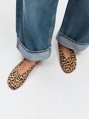 Leopard Forever Comfort® Swung Toe Ballet Flats - Image 2 of 11
