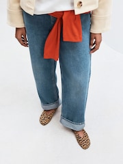 Leopard Forever Comfort® Swung Toe Ballet Flats - Image 5 of 11