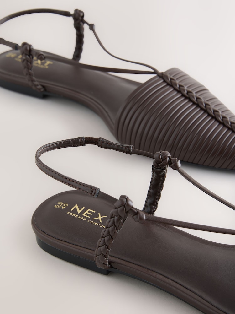Marrón chocolate - Forever Comfort® Point To Hurache Zapatos planos - Imagen 10 de 10 Marrón chocolate - Forever Comfort® Point To Hurache Zapatos planos - Imagen 10 de 10