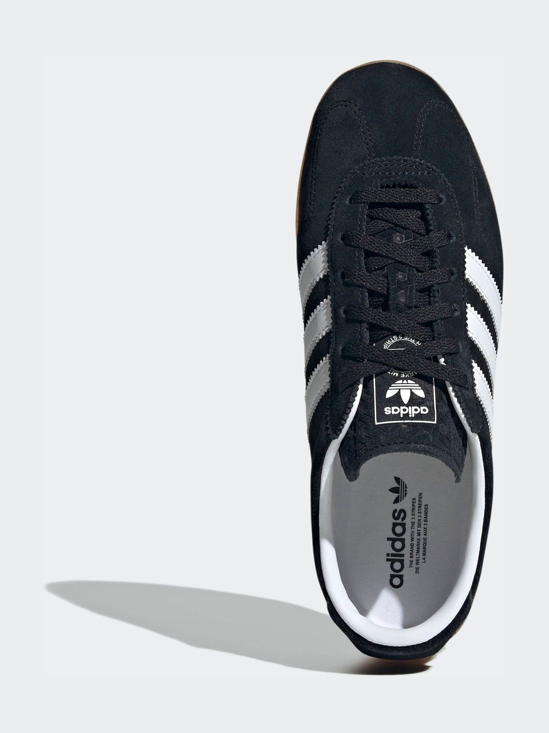 Buy adidas Originals Black/White Gazelle Lo Pro Trainers from Next USA