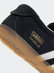 adidas originals Black/White Gazlle Lo Pro Trainers - Image 9 of 9
