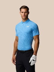 Castore Blue Club Essential Golf Polo Shirt - Image 1 of 1