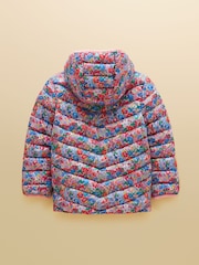 Pink Ditsy - Joules – Cairn – wasserabweisender, wattierter Kindermantel mit Kapuze - Bild 2 von 4
