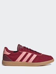adidas Burgundy Red/Pink Breaknet Sleek Trainers - Image 1 of 8