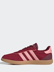 adidas Burgundy Red/Pink Breaknet Sleek Trainers - Image 2 of 8