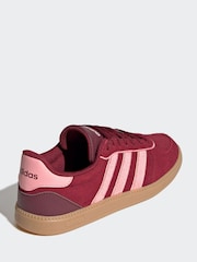 adidas Burgundy Red/Pink Breaknet Sleek Trainers - Image 4 of 8