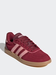 adidas Burgundy Red/Pink Breaknet Sleek Trainers - Image 5 of 8