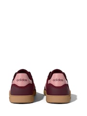 adidas Burgundy Red/Pink Breaknet Sleek Trainers - Image 6 of 8