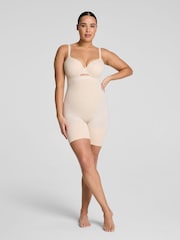 SPANX Cream Sculpt™ Go Figure High Waist Mid Thigh Shorts - Image 1 of 5