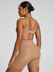 SPANX Brown Sculpt™ Go Figure Mid Thigh Shorts - Image 3 of 5