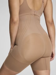 SPANX Brown Sculpt™ Go Figure High Waist Mid Thigh Shorts - Image 5 of 5