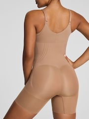 SPANX Light Brown Sculpt™ Go Figure Open Bust Mid Thigh Bodysuit - Image 5 of 5