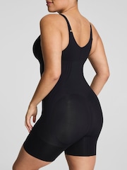 SPANX Black Sculpt™ Go Figure Open Bust Mid Thigh Bodysuit - Image 4 of 6