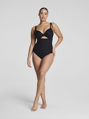 SPANX Black SpanxSculpt™ Go Figure Open Bust Bodysuit - Image 1 of 4