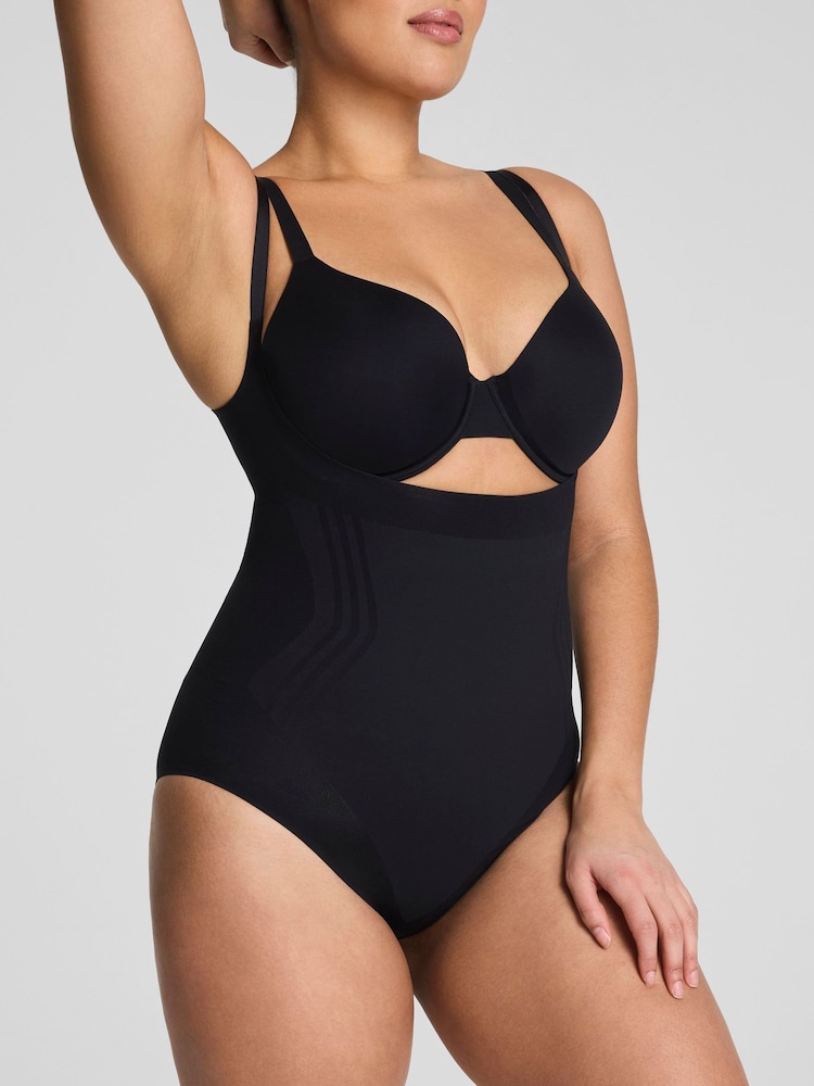 SPANX Black SpanxSculpt™ Go Figure Open Bust Bodysuit - Image 4 of 4