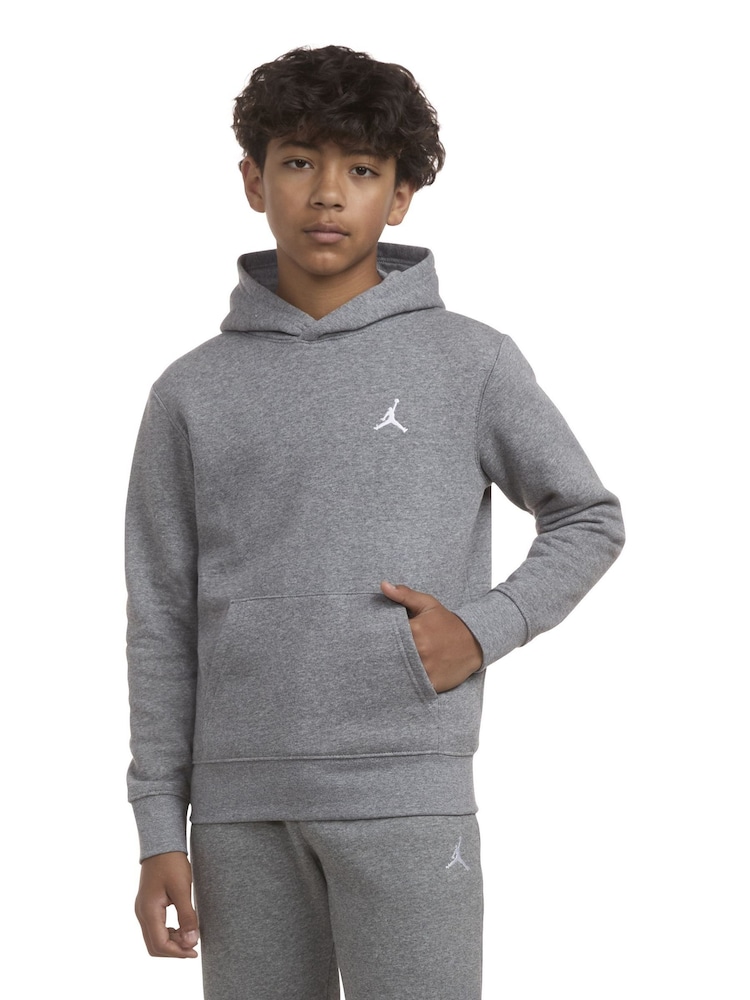 Grey - Jordan Dečaci Brooklyn Fleece Dukserica sa kapuljačom - Slika 1 od 7 Grey - Jordan Dečaci Brooklyn Fleece Dukserica sa kapuljačom - Slika 1 od 7