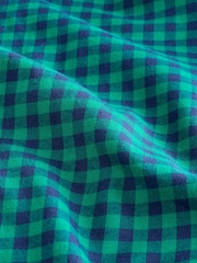 Green Check Soft Touch Smart Long Sleeve Shirt - Image 8 of 9