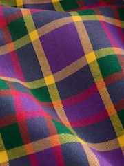 Purple N. Premium Check Soft Touch Smart Long Sleeve Shirt - Image 10 of 10