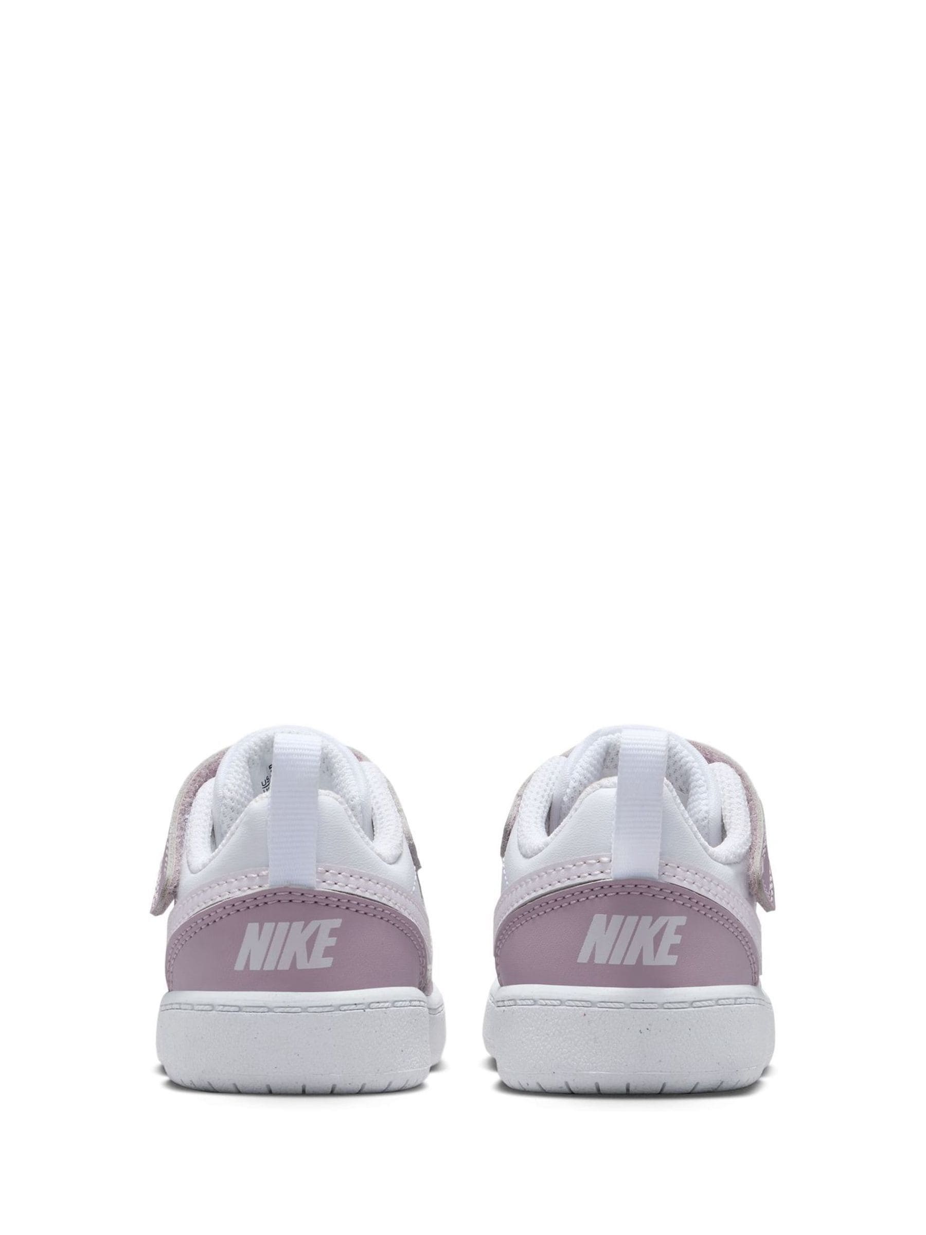 white nike toddler trainers