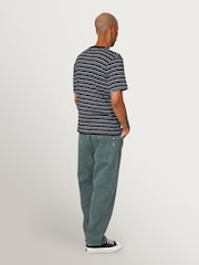 Folk Black Multistripe T-Shirt - Image 8 of 12