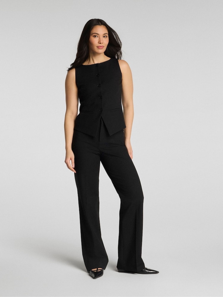 SPANX WellSuited Tailored Button-Down Vest - Image 1 of 5