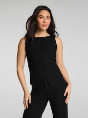 SPANX WellSuited Tailored Button-Down Vest - Image 2 of 5