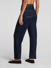 SPANX Blue Shape™ Authentic 360 Utility Barrel Leg Jeans - Image 4 of 6