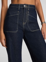 SPANX Blue Shape™ Authentic 360 Utility Barrel Leg Jeans - Image 6 of 6