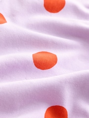 Purple/Pink Two Way Zip Baby Sleepsuits 5 Pack (0-2yrs) - Image 12 of 14