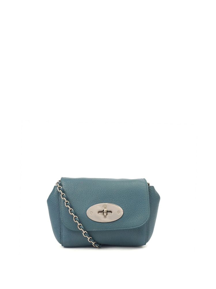 The Handbag Clinic Blue Mulberry Lily - Mini Cross-Body Bag - Image 1 of 7 The Handbag Clinic Blue Mulberry Lily - Mini Cross-Body Bag - Image 1 of 7