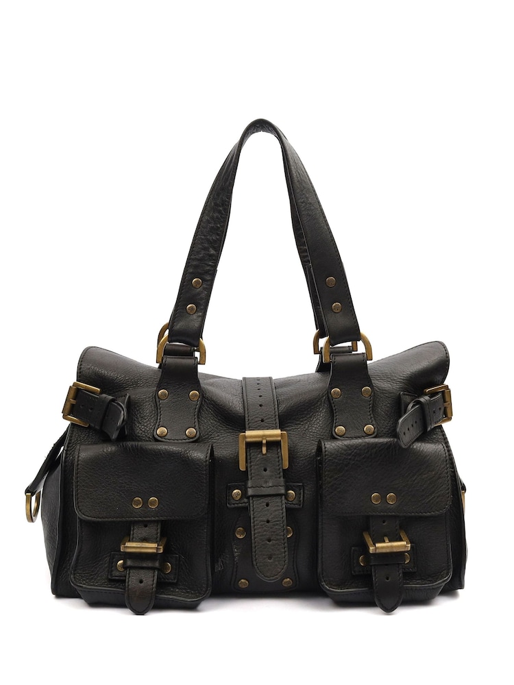 Mulberry Roxanne Shoulder Black Bag - Image 1 of 7