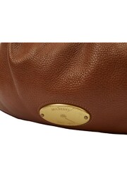 The Handbag Clinic Mulberry Oak Mitzy East West Brown Tote Bag - Image 5 of 7