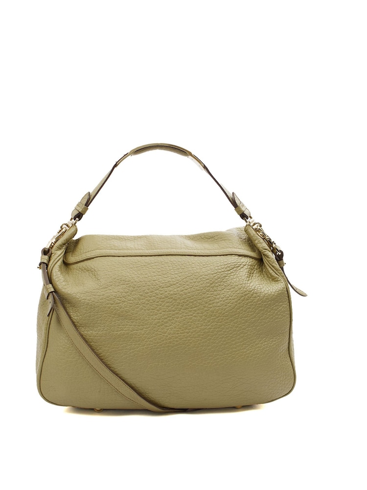 Mulberry Summer Khaki Evelina Satchel Handbag - Image 2 of 7