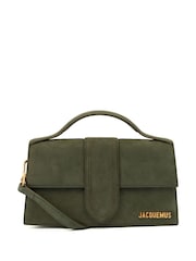 The Handbag Clinic Green Jacquemus Le Grand Bambino Cross-Body Bag - Image 1 of 7