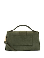 The Handbag Clinic Green Jacquemus Le Grand Bambino Cross-Body Bag - Image 2 of 7