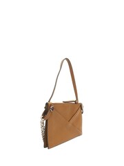 The Handbag Clinic Mulberry Brown M Zipped Pouch Shoulder Bag - Image 3 of 7