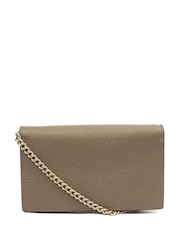 The Handbag Clinic Grey Gucci Dollar Interlocking GG On Chain Cross-Body Wallet - Image 2 of 7