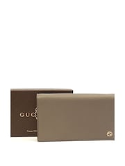 The Handbag Clinic Grey Gucci Dollar Interlocking GG On Chain Cross-Body Wallet - Image 4 of 7